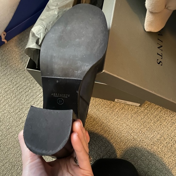 All Saints Suri Black Boot - Picture 4 of 4